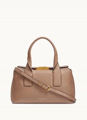 Donna Karan Amagansett Satchel Brown | AU_DK22472