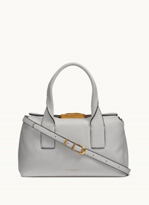 Donna Karan Amagansett Satchel White | AU_DK78791