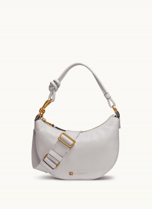 Donna Karan Roslyn Small Hobo Bag White | AU_DK45592