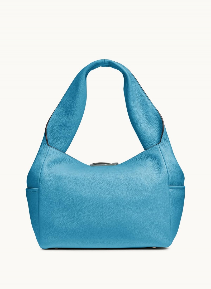 Donna Karan Amagansett Shoulder Bag Blue | AU_DK17756