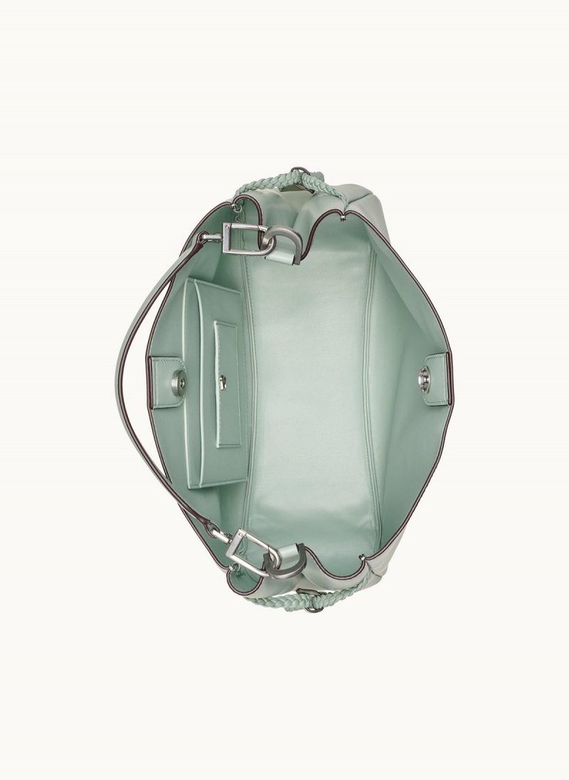 Donna Karan Bellerose Satchel Light Green | AU_DK87297