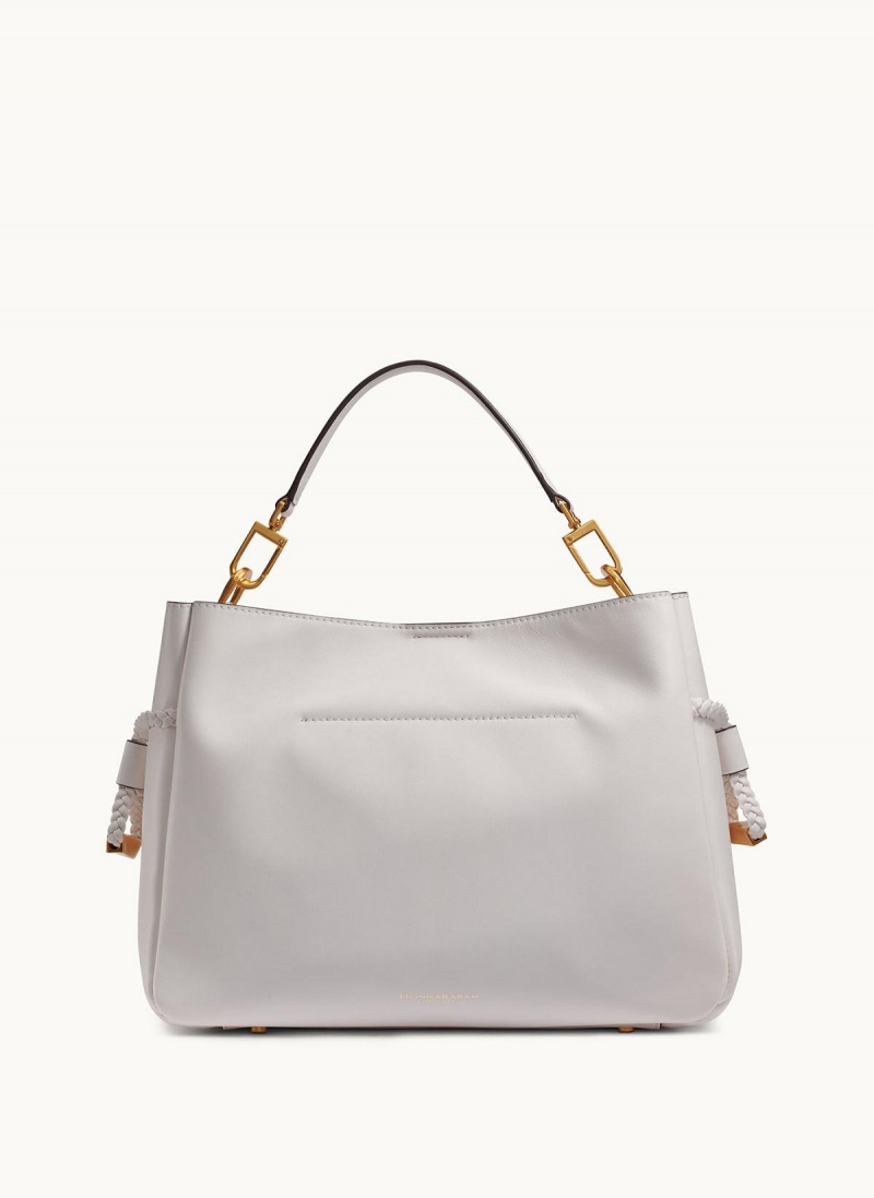 Donna Karan Bellerose Satchel White | AU_DK13438