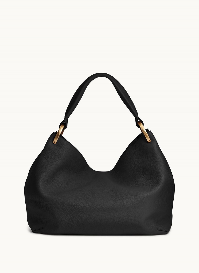 Donna Karan Glenwood Shoulder Bag Black | AU_DK38216