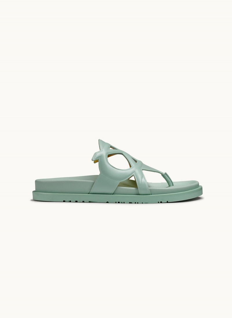 Donna Karan Hatsy Flat Sandals Green | AU_DK51380