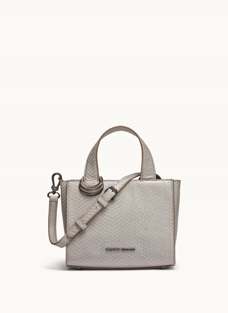 Donna Karan Hewlett Crossbody Bag Cream | AU_DK25440