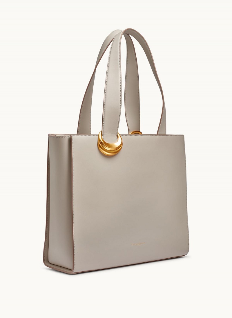 Donna Karan Hewlett Tote Bag Cream | AU_DK30646