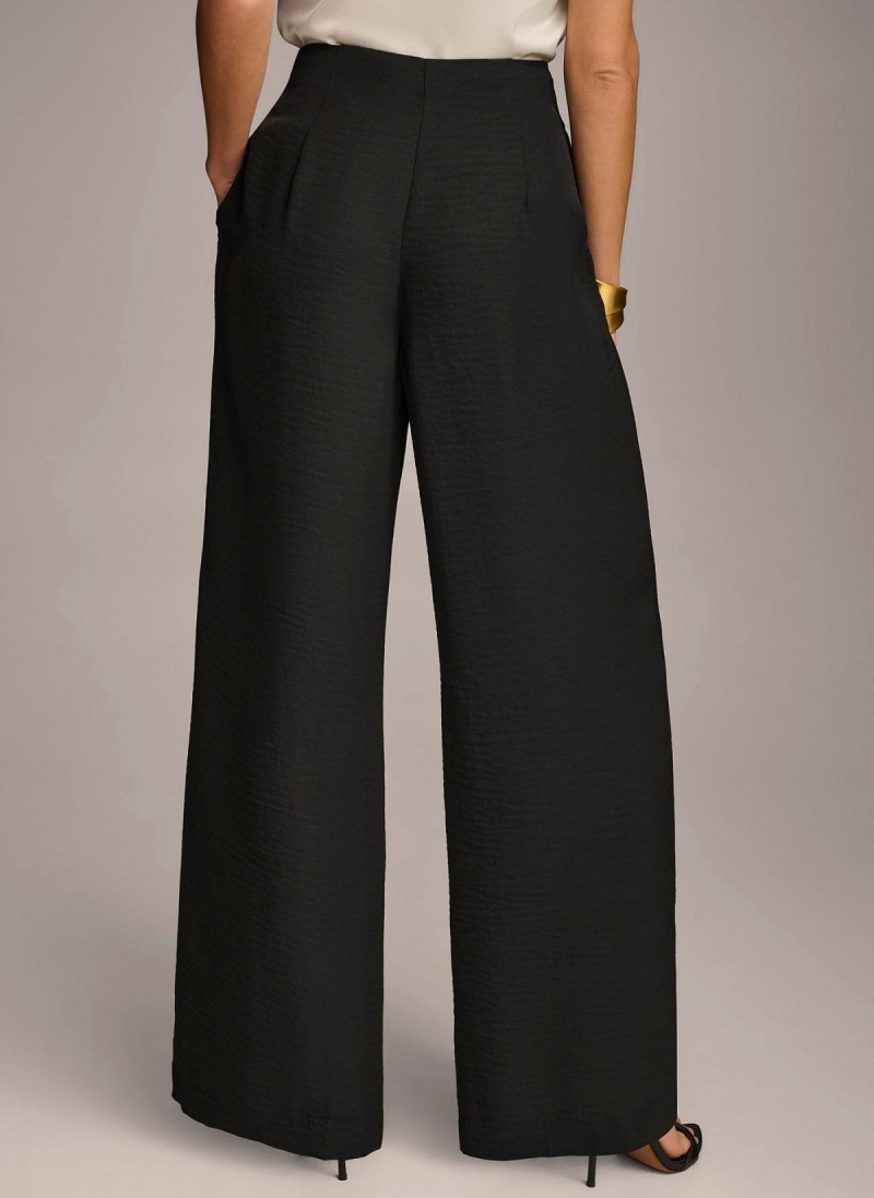 Donna Karan High Waisted Pants Black | AU_DK30715