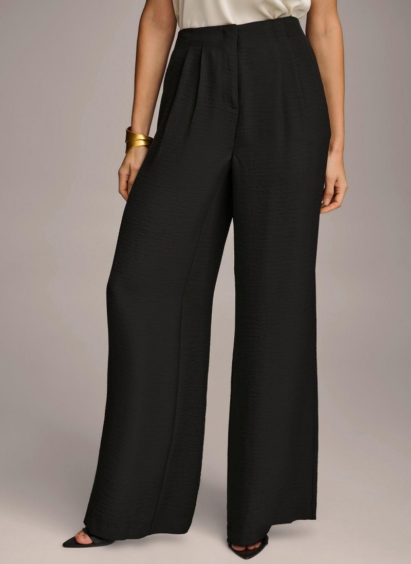 Donna Karan High Waisted Pants Black | AU_DK30715