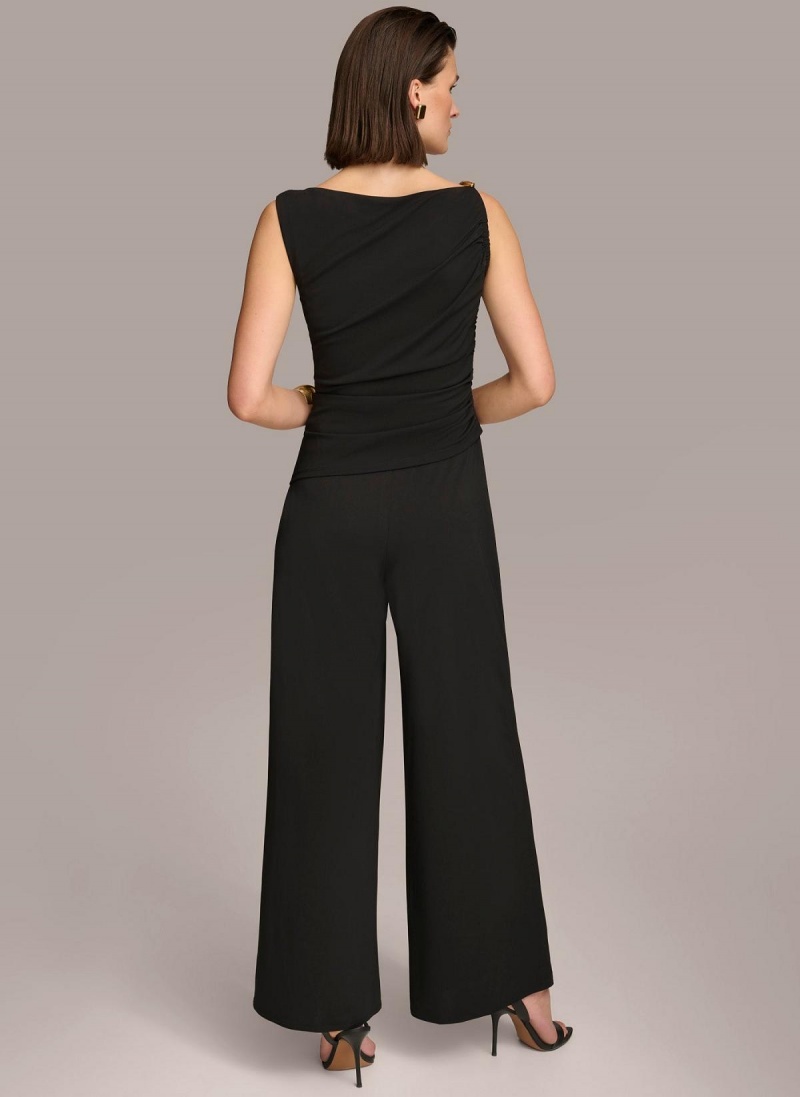 Donna Karan Jumpsuit With Hardware Jumpsuit Black | AU_DK67488