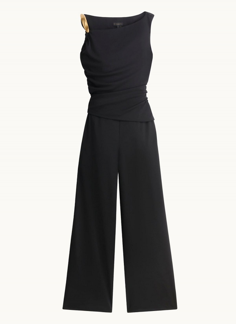 Donna Karan Jumpsuit With Hardware Jumpsuit Black | AU_DK67488