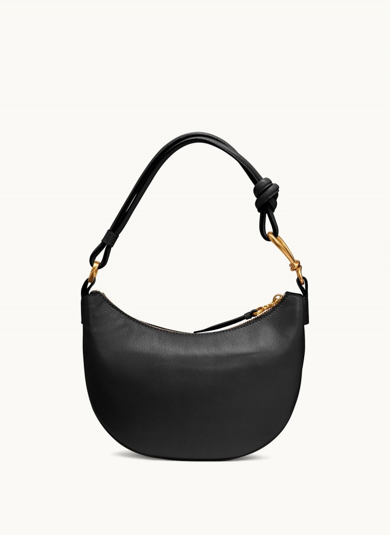 Donna Karan Roslyn Small Hobo Bag Black / Gold | AU_DK90149