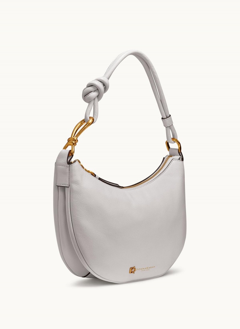 Donna Karan Roslyn Small Hobo Bag White | AU_DK76206