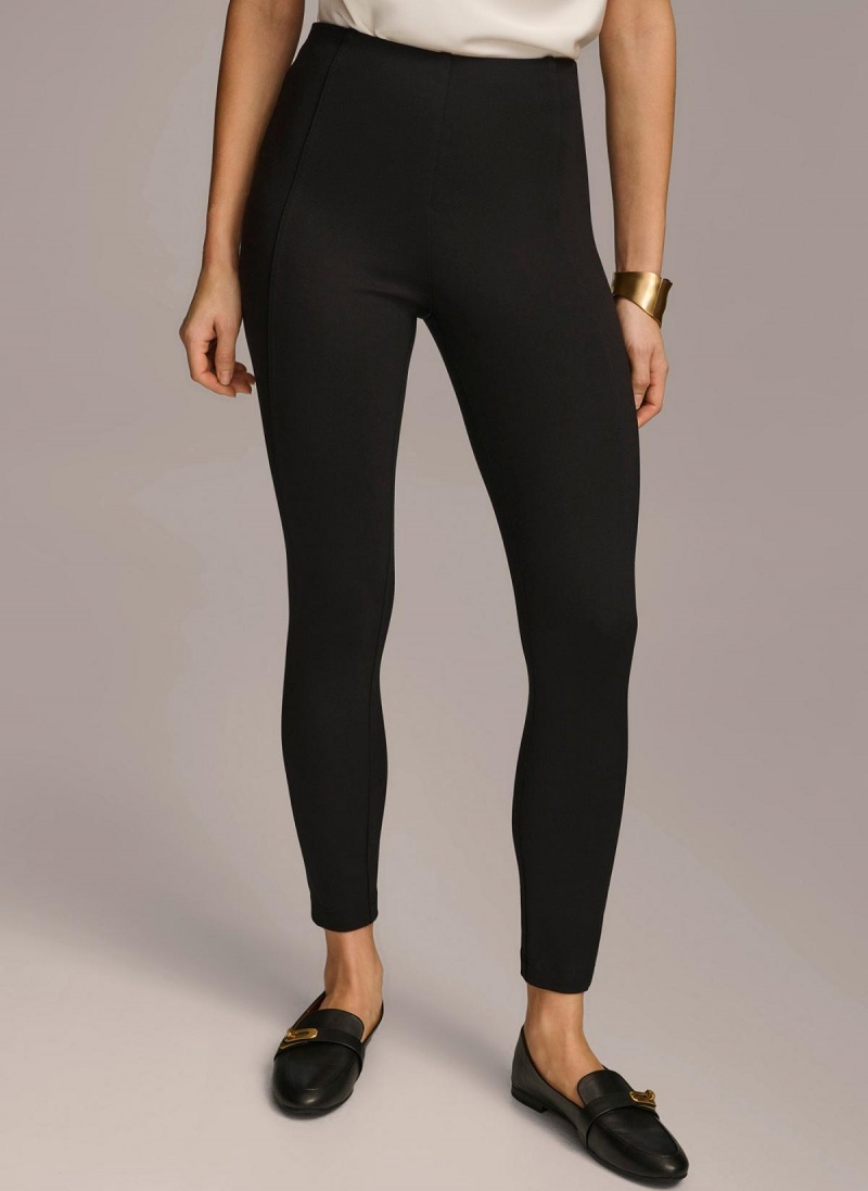 Donna Karan Skinny Leg Pants Black | AU_DK25165