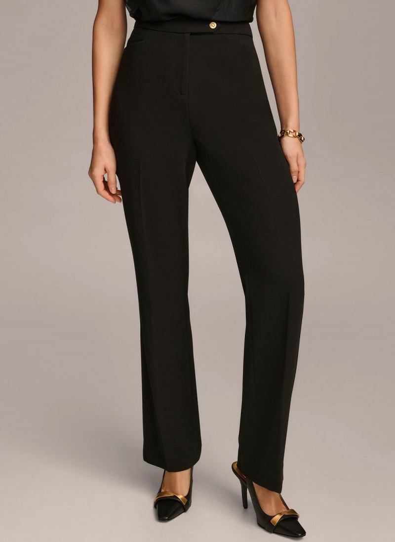 Donna Karan Updated Modern Fit Pants Black | AU_DK78238