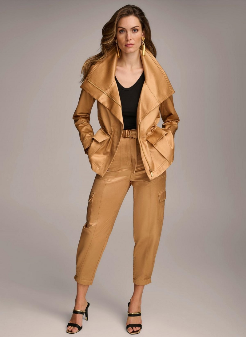 Donna Karan Utility Blazer Outerwear Copper | AU_DK37365