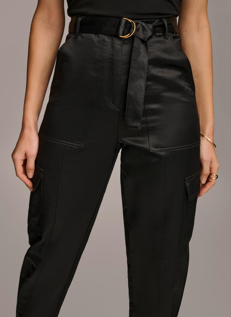 Donna Karan Utility Pants Black | AU_DK18295