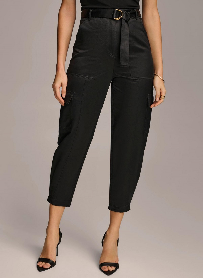 Donna Karan Utility Pants Black | AU_DK18295