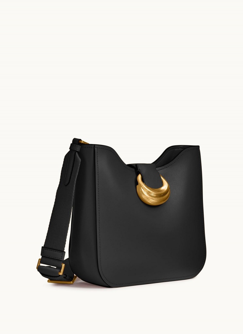 Donna Karan Valley Stream Crossbody Bag Black / Gold | AU_DK58683