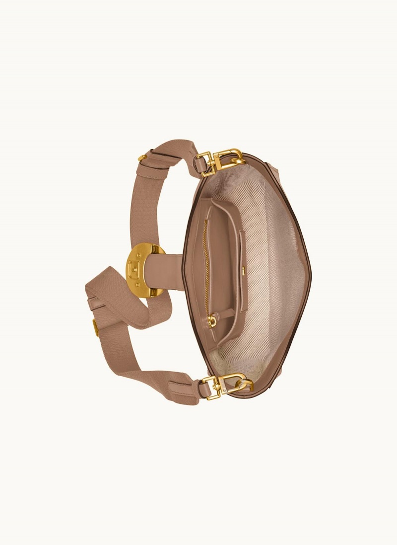 Donna Karan Valley Stream Crossbody Bag Brown | AU_DK12102