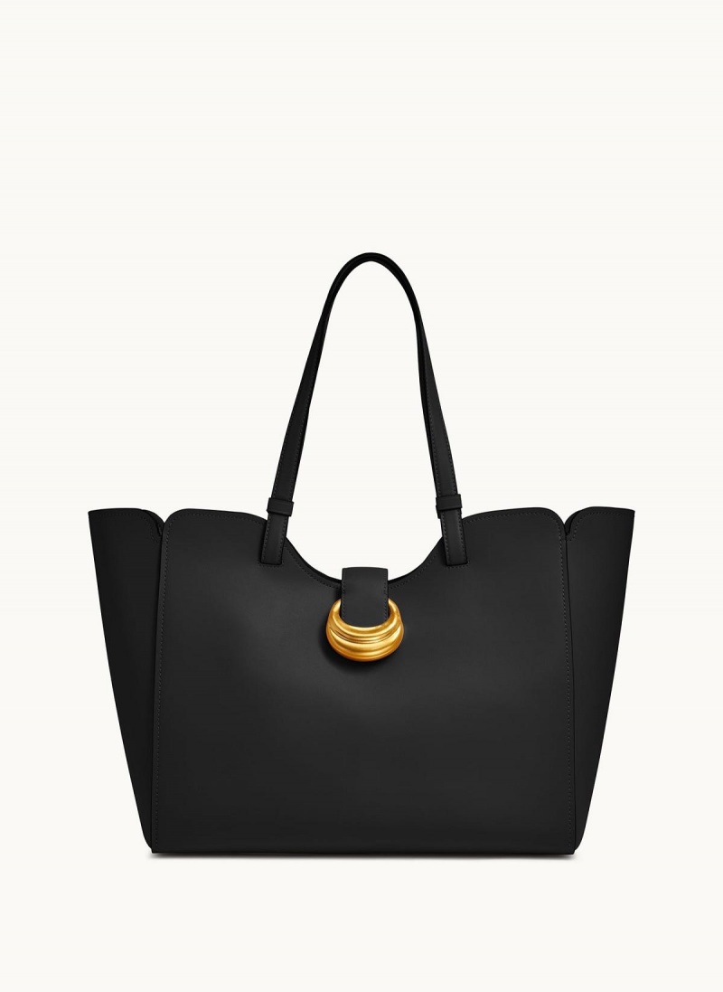 Donna Karan Valley Stream Large Tote Bag Black | AU_DK81474