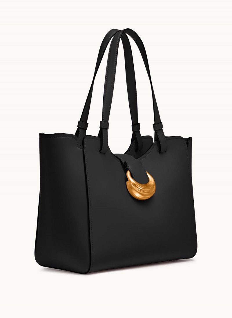 Donna Karan Valley Stream Tote Bag Black / Gold | AU_DK61131