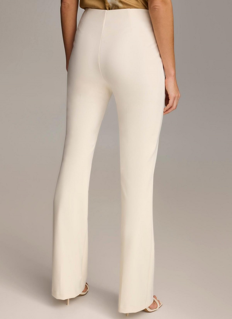 Donna Karan Wide Leg Pants White | AU_DK98566