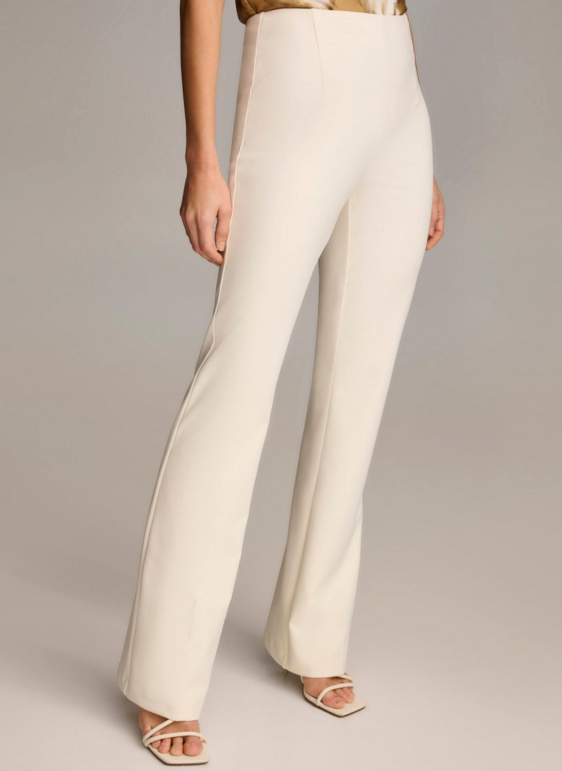 Donna Karan Wide Leg Pants White | AU_DK98566